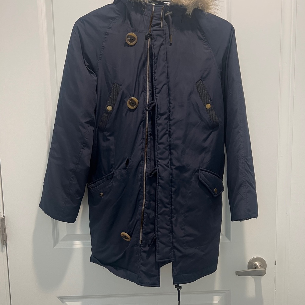 J.Crew Navy Parka